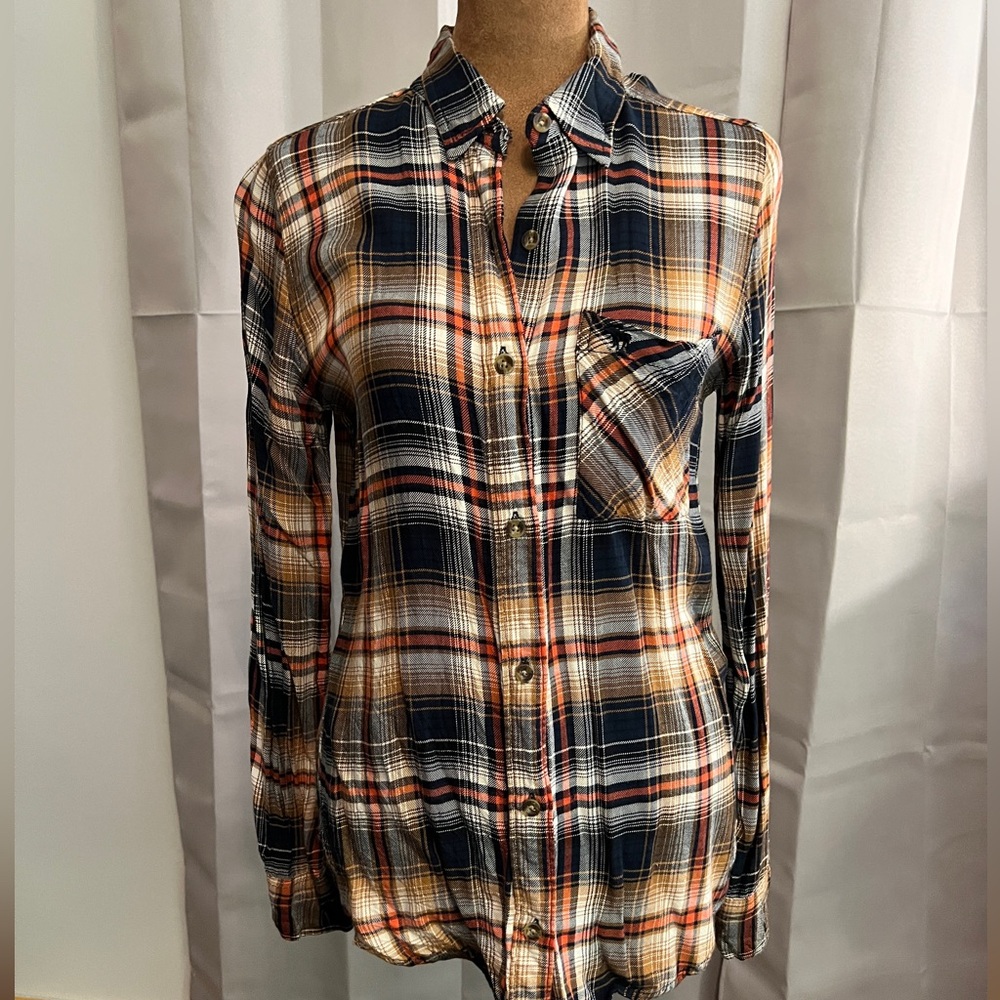 Abercrombie & Fitch Multicolor Plaid Shirt